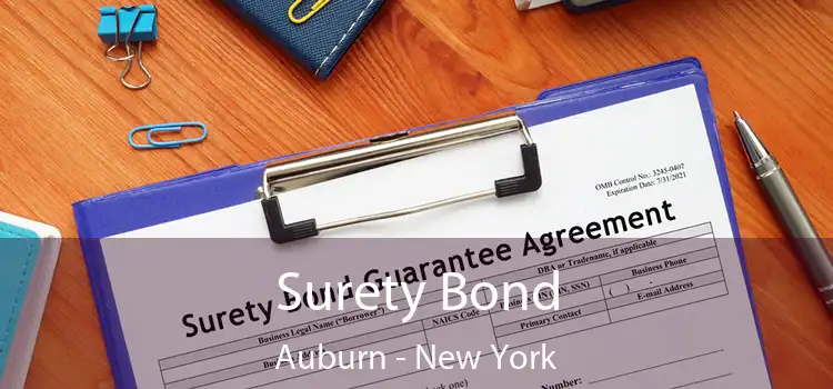 Surety Bond Auburn - New York