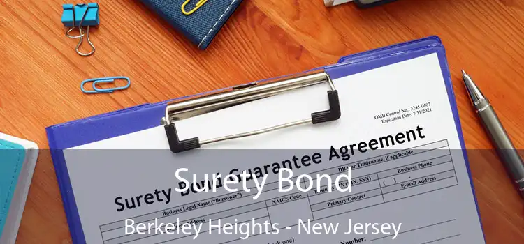 Surety Bond Berkeley Heights - New Jersey